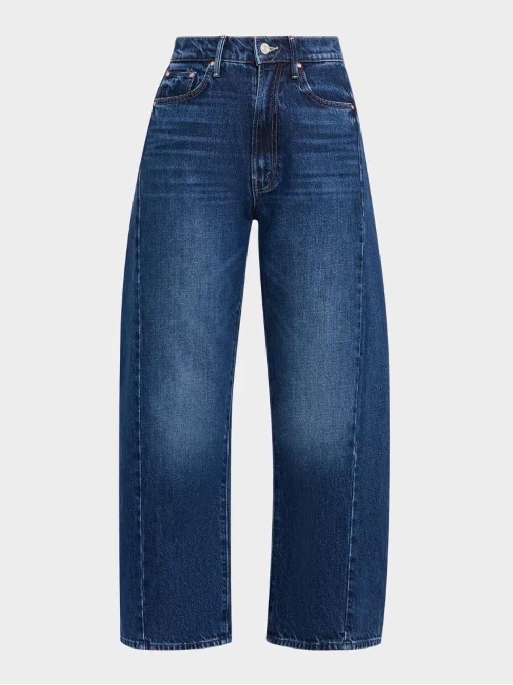 MOTHER Half-pipe ankle jeans